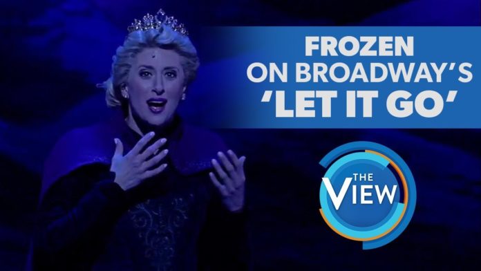 Frozen The Broadway Musical's Caissie Levy Performs 'Let It Go'